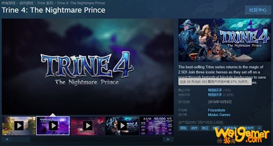 三位一体4steam版多少钱 三位一体4什么时候打折