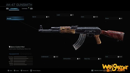 使命召唤16大逃杀武器配装攻略 武器要在哪更改配件