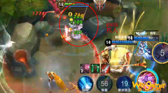 gank是什么意思