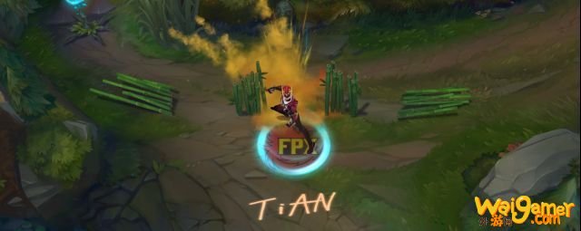 《LOL》S9冠军FPX打野Tian瞎子皮肤预览