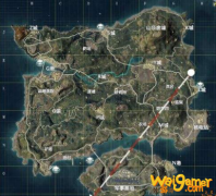 和平精英小黄鸭空投位置介绍