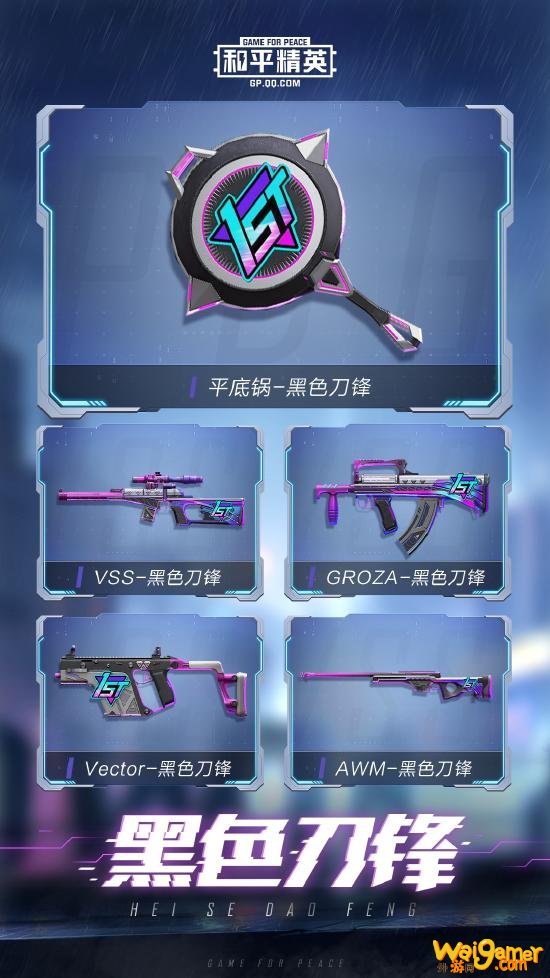 和平精英SS7赛季枪械皮肤奖励一览
