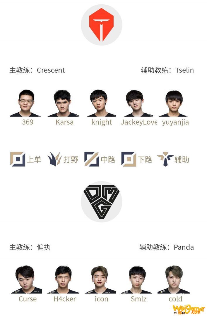 《LOL》LPL夏季赛6月16日赛程 JackeyLove对阵Smlz