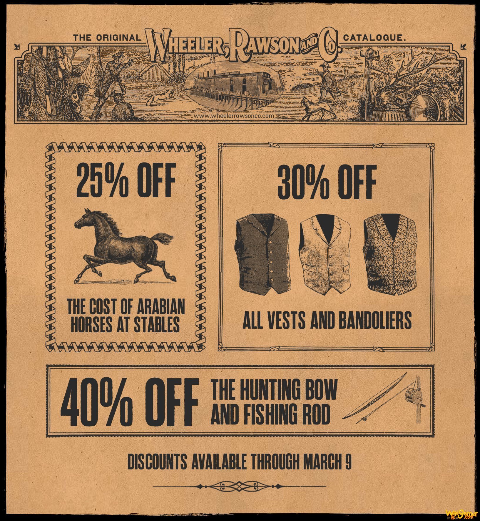 《荒野大镖客2》在线模式更新 日常挑战送藏宝图