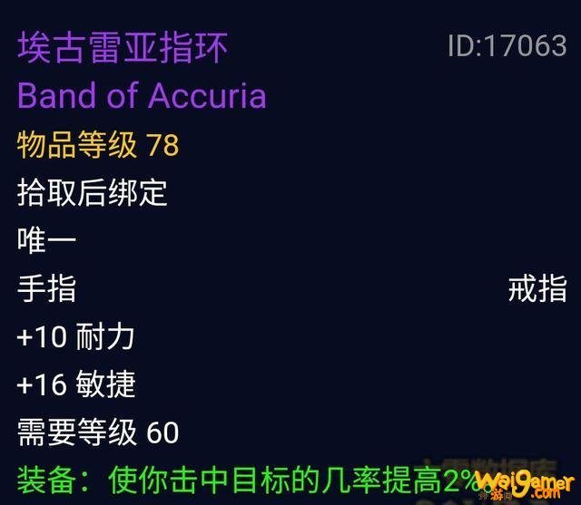  魔兽世界怀旧服P5盗贼配装
