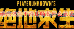 绝地求生平滑化帧数什么意思