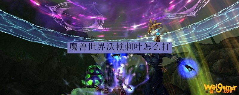 魔兽世界沃顿刺叶怎么打