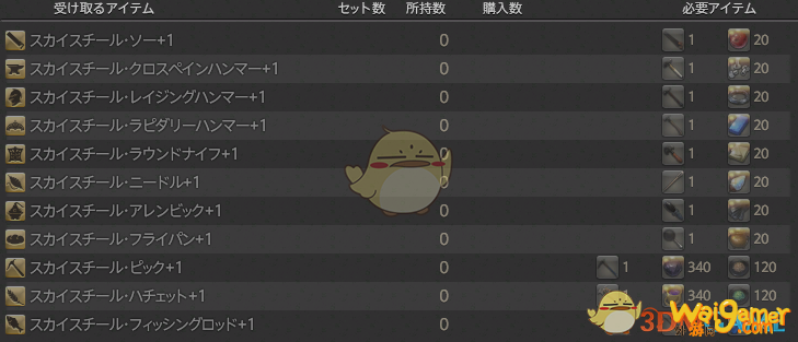 《FF14》5.25天钢工具获得方法
