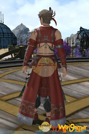 《ff14》5.25舞者80级校服染色外观