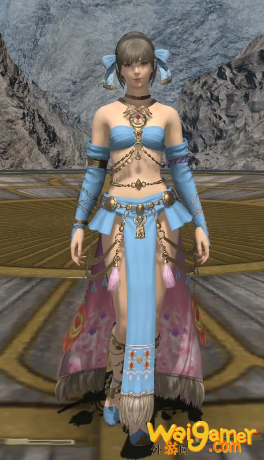 《ff14》5.25舞者80级校服染色外观