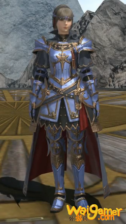 《ff14》5.25骑士80级校服染色外观