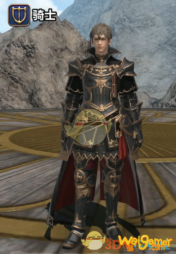 《ff14》5.25骑士80级校服染色外观