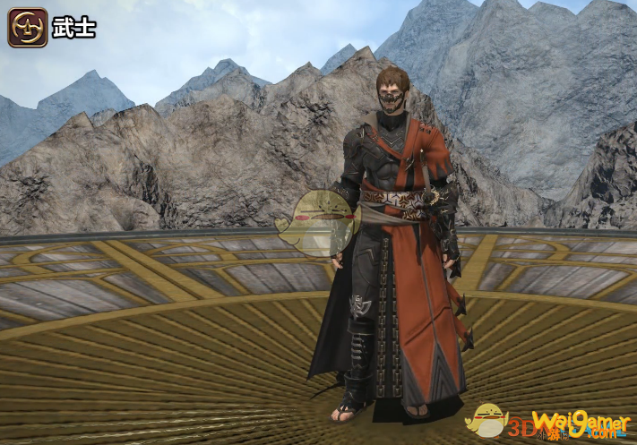 《ff14》5.25武士80级校服染色外观