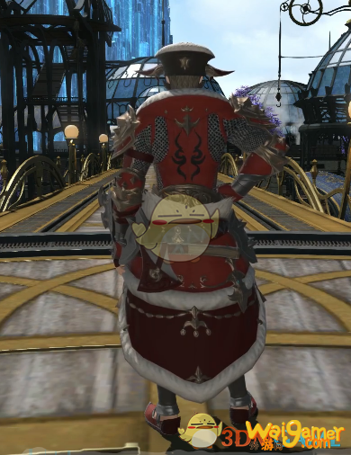 《ff14》5.25战士80级校服染色外观