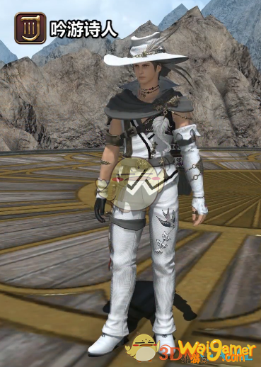 《ff14》5.25吟游诗人80级校服染色外观