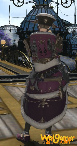《ff14》5.25暗黑骑士80级校服染色外观