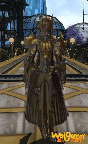 《ff14》5.25暗黑骑士80级校服染色外观