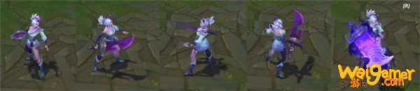 《LOL》灵魂莲华锐雯皮肤特效展示