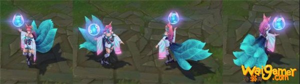 《LOL》灵魂莲华阿狸皮肤特效展示