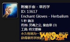 《魔兽世界》怀旧服附魔手套钓鱼介绍