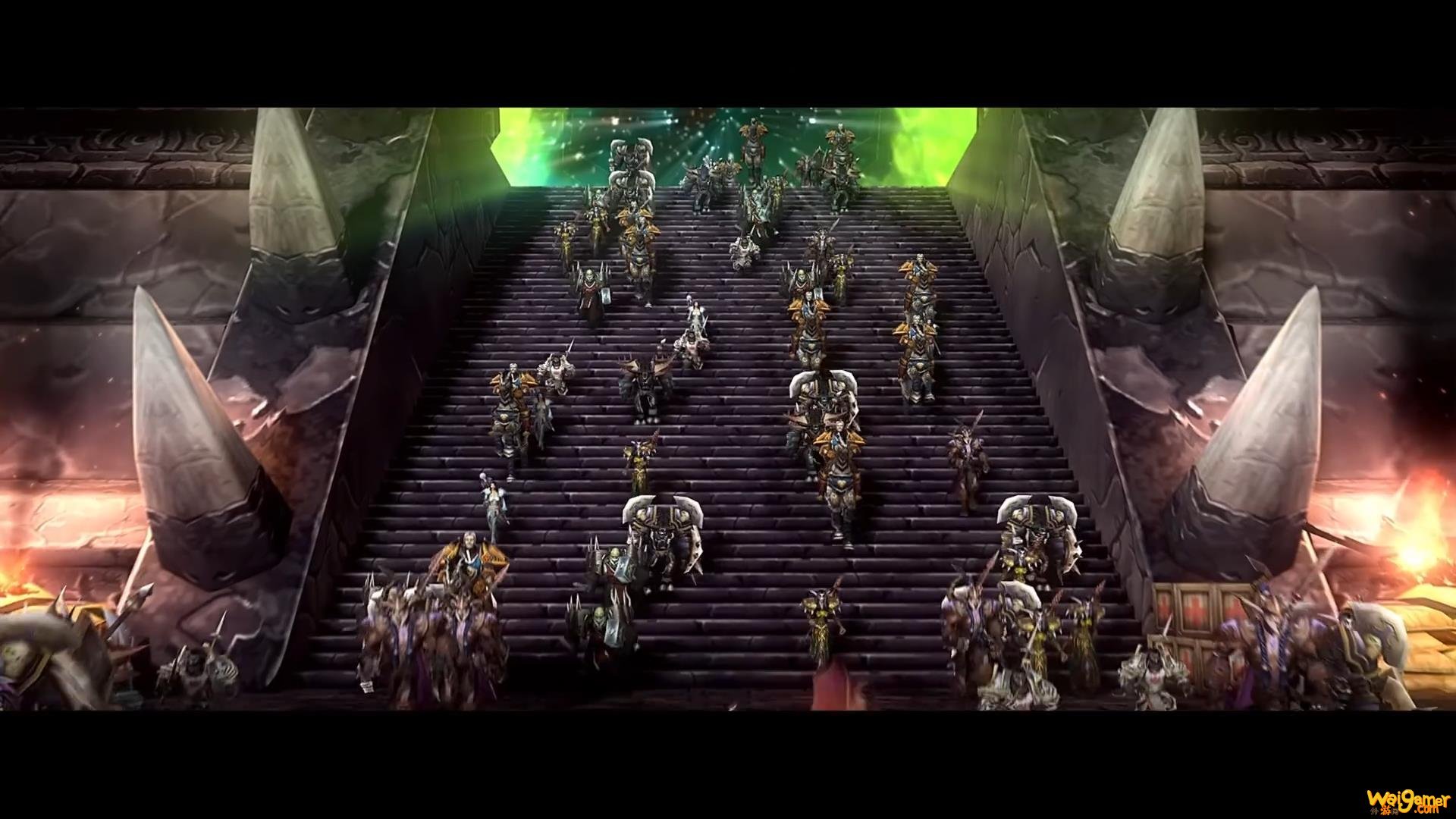 玩家自制《魔兽世界》黑暗神庙宣传片 效果震撼