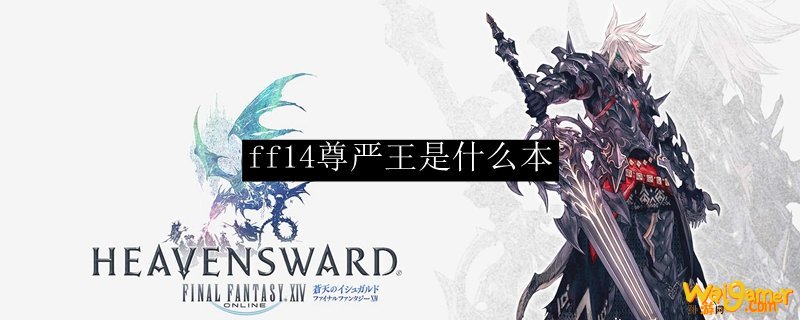 ff14尊严王是什么本