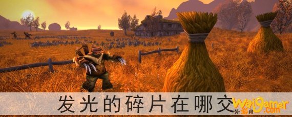 发光的碎片在哪交