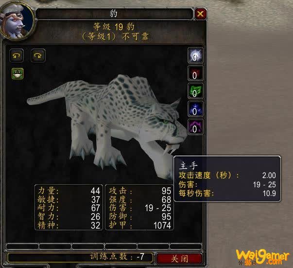 黑海岸幽灵豹属性