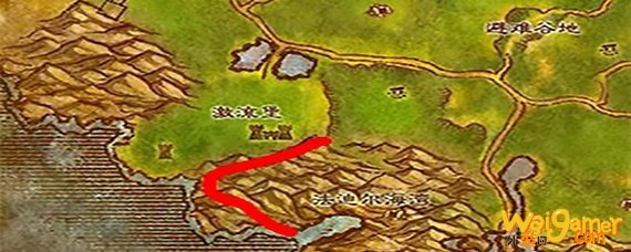 魔兽世界法迪尔海湾怎么去