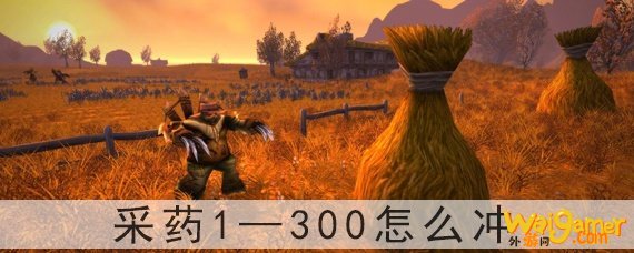 魔兽采药1—300怎么冲