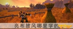 魔兽世界怀旧服亮布披风哪里学的-亮布披风去哪儿学