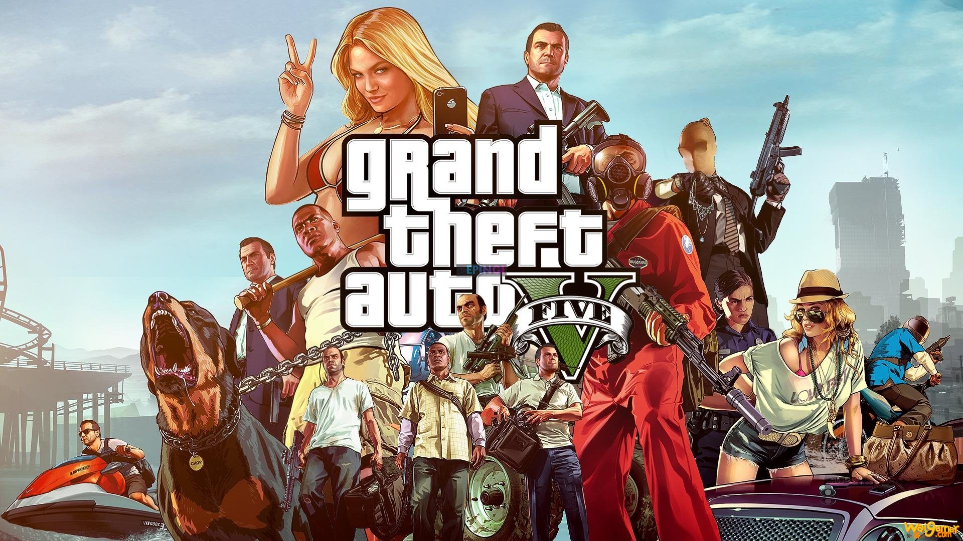 全球5月数字游戏市场报告 《GTA5》PC玩家猛增245%