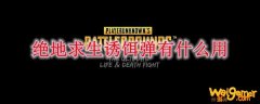 绝地求生诱饵弹有什么用