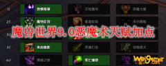 魔兽世界9.0恶魔术天赋加点