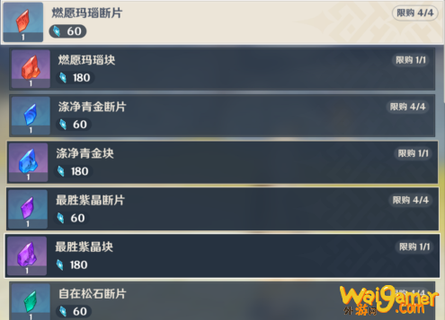 原神未归的熄星活动奖励有什么