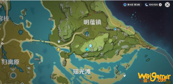 原神璃月飞行竞速点位在哪