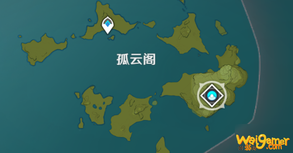 《原神》孤云凌霄之处位置一览