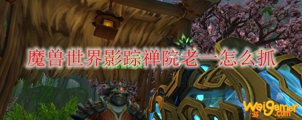魔兽世界影踪禅院老一怎么抓