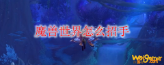 魔兽世界怎么招手