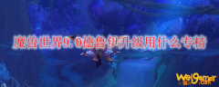 魔兽世界9.0德鲁伊升级用什么专精