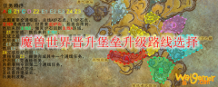 魔兽世界晋升堡垒升级路线选择