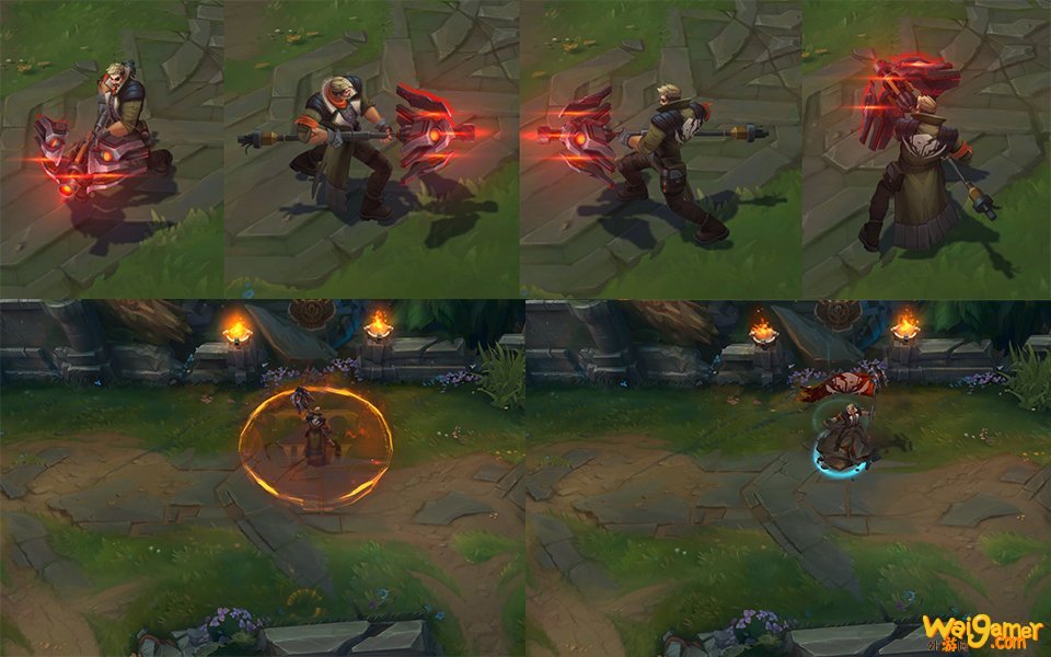 《LOL》抵抗军杰斯皮肤预览