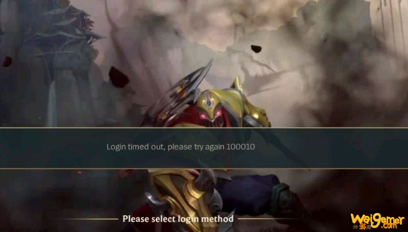 英雄联盟手游login time out怎么解决？100010解决方法分享