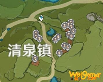 原神慕风蘑菇哪里最多