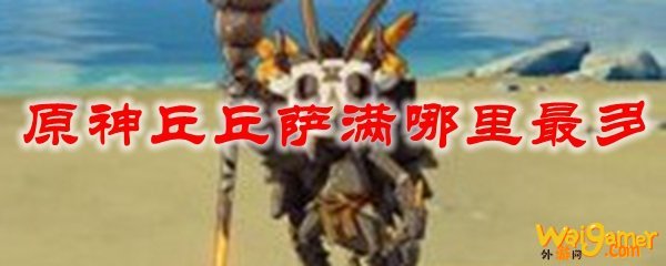 原神丘丘萨满哪里最多