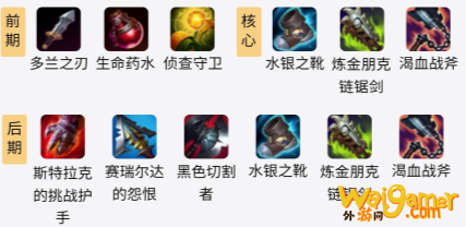 LOLS11克烈出装推荐