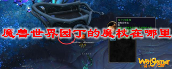 魔兽世界园丁的魔杖在哪里