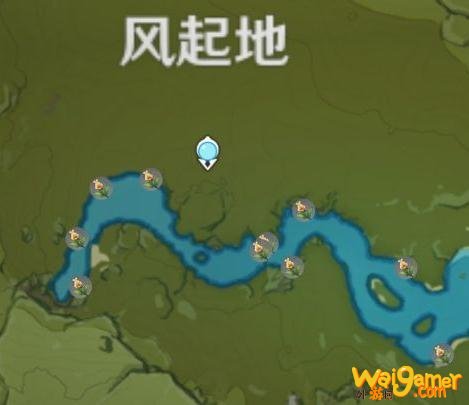 原神金鱼草哪里多