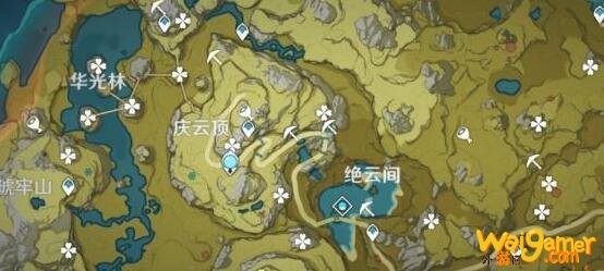 原神清心哪里多