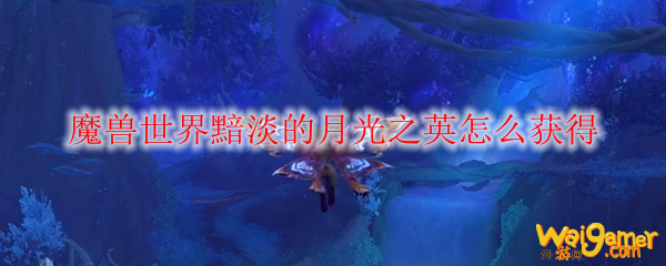 魔兽世界黯淡的月光之英怎么获得